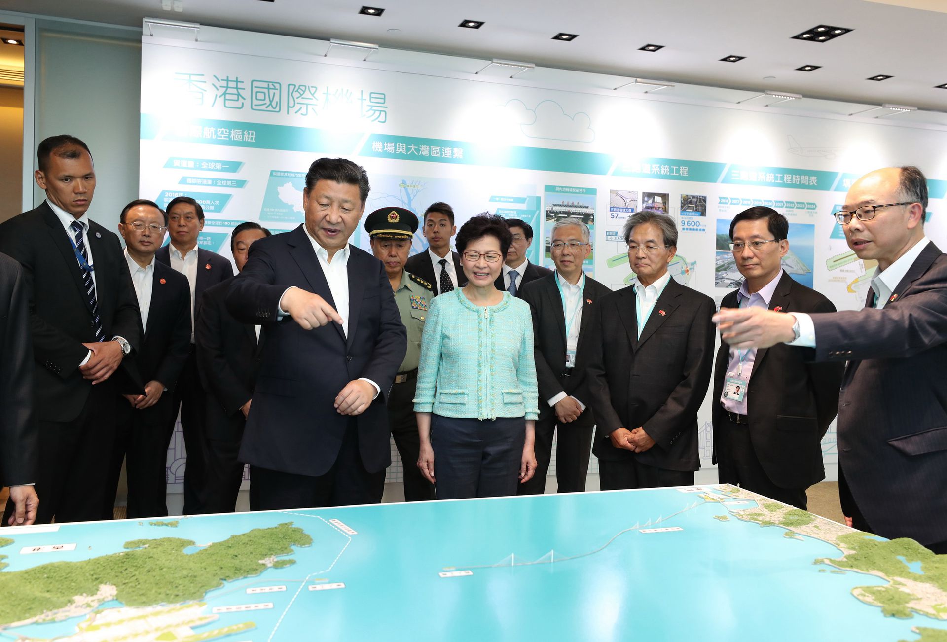 中国的粤港澳大湾区战略是香港后续发展的最大机会。（新华社）