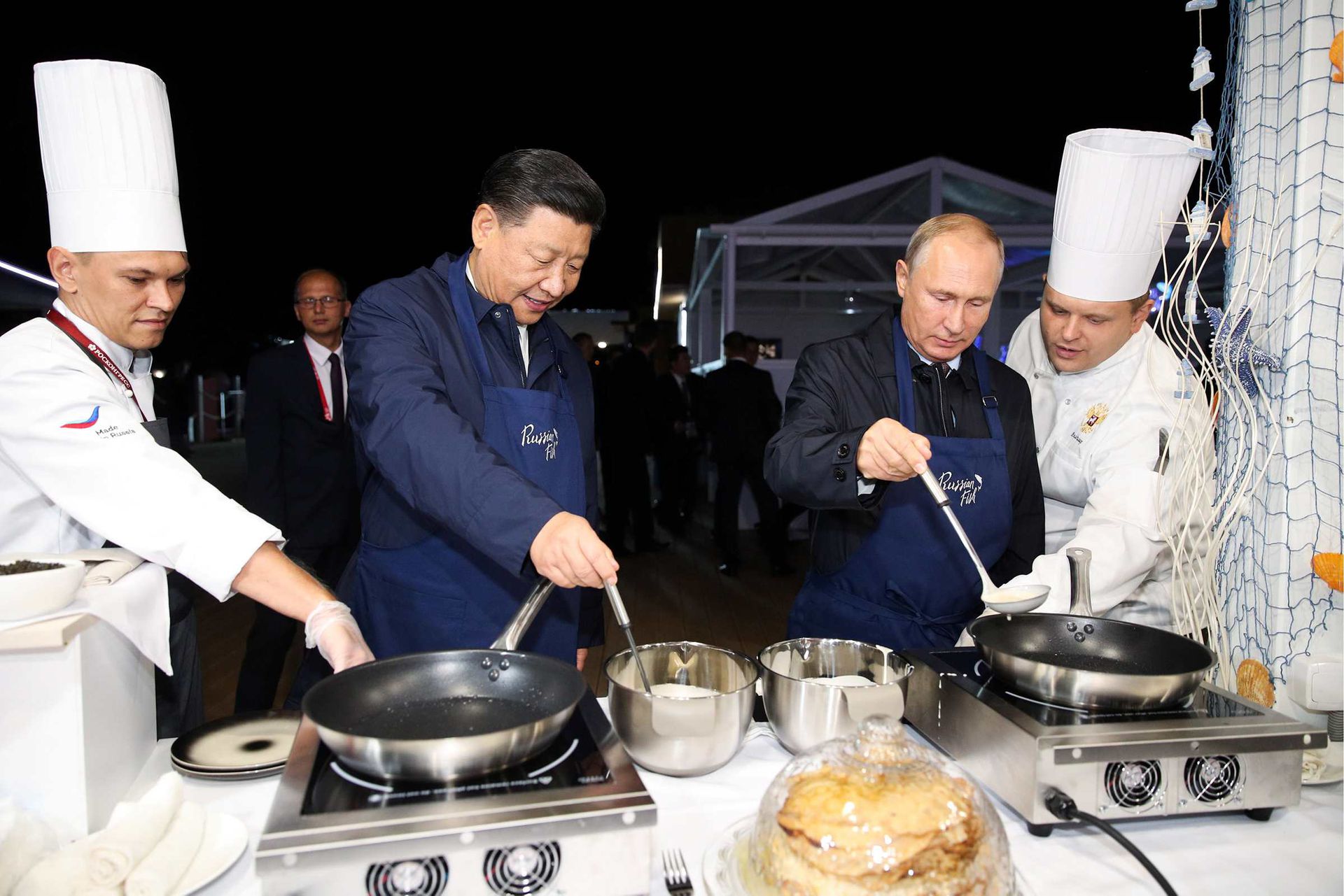 2018年9月11日，中国国家主席习近平应俄罗斯总统普京邀请，出席在俄罗斯符拉迪沃斯托克举行的第四届东方经济论坛。（Reuters）