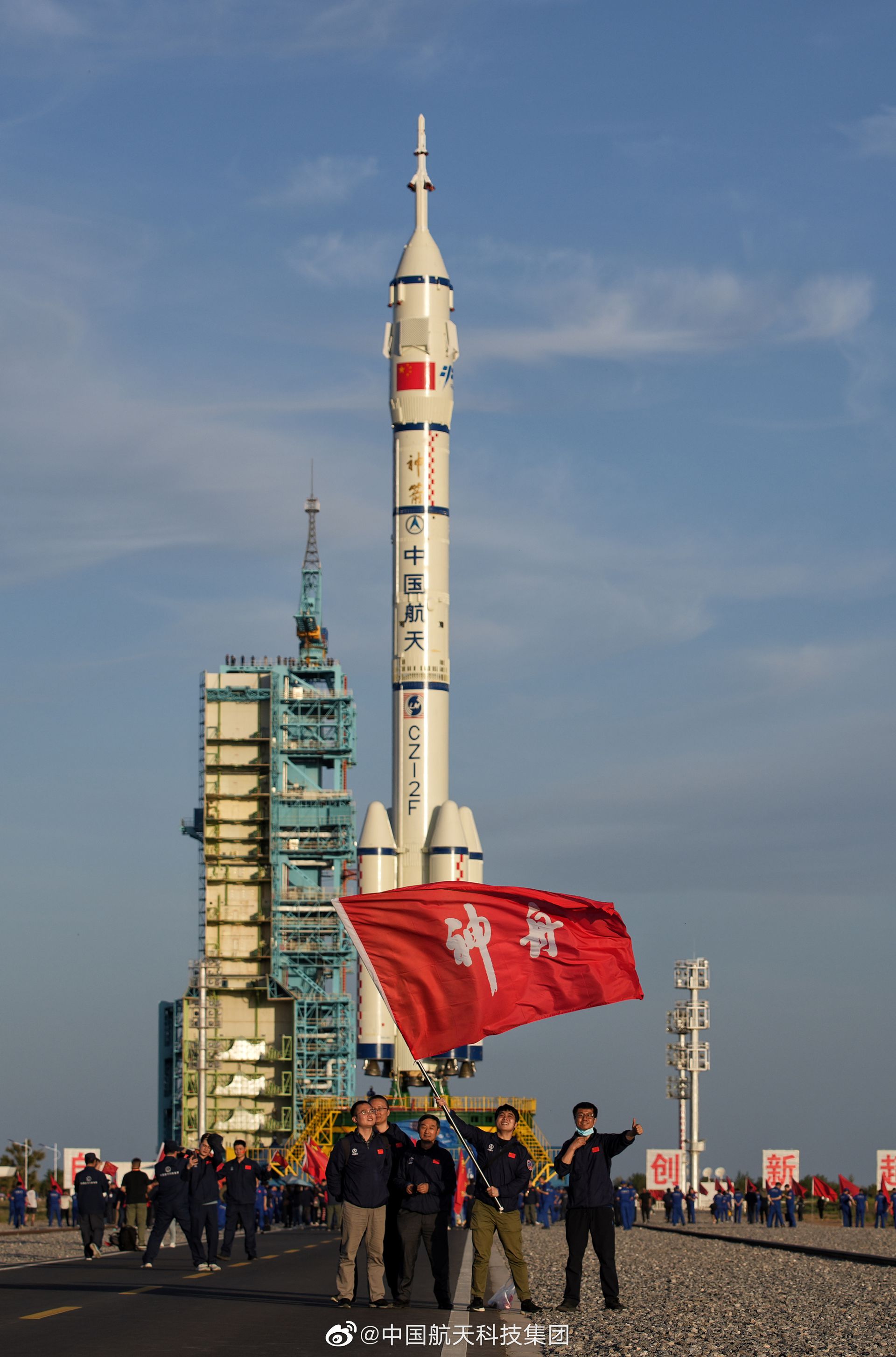 此次将会创造中国航天员在太空中的驻留时长记录。（微博@中国航天科技集团）