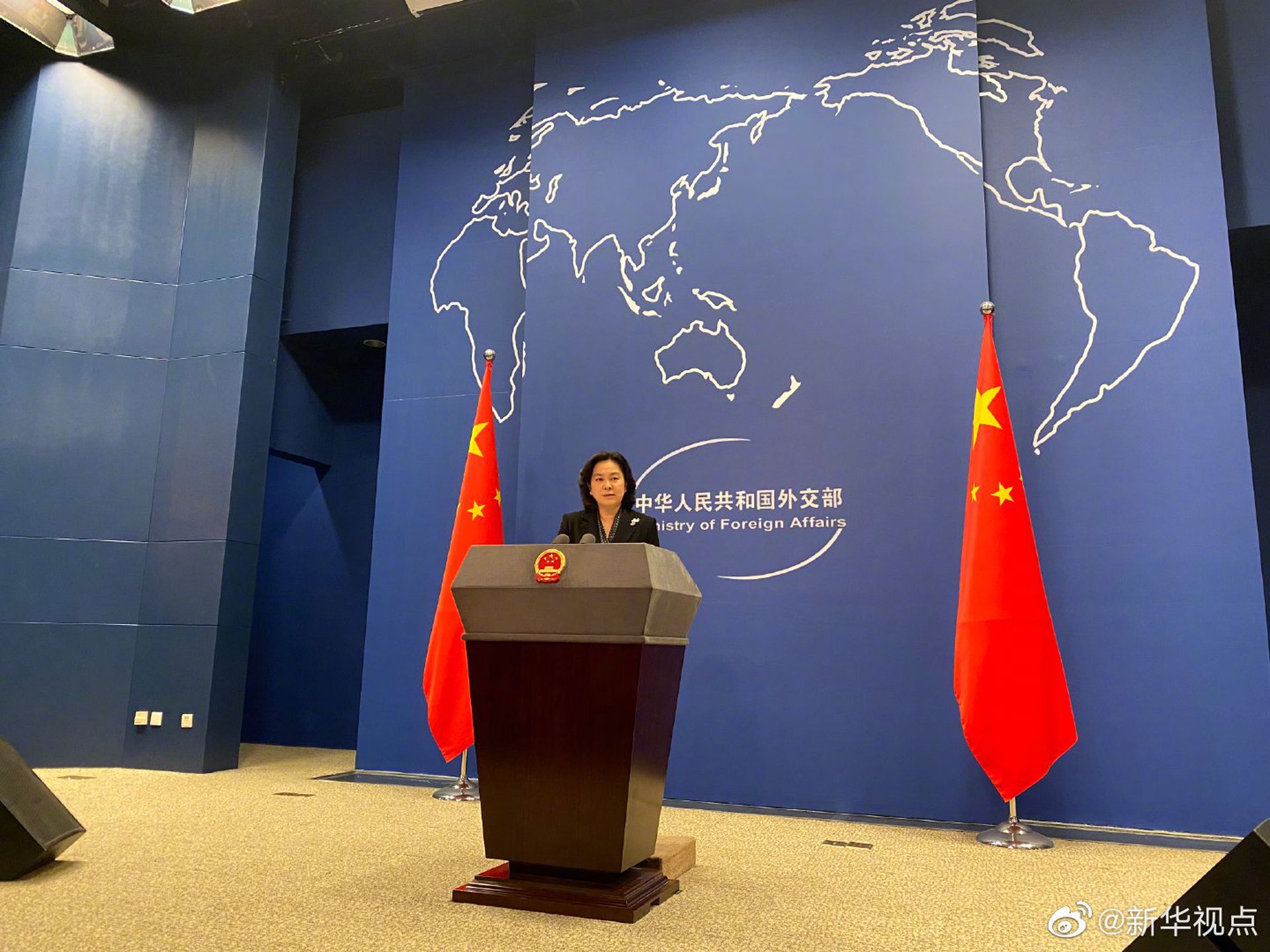 美军称基于可靠情报空袭华春莹发布一张漫画讥讽 图 多维新闻 全球