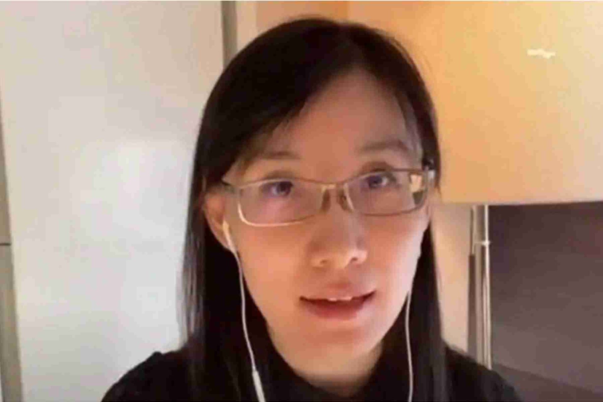 闫丽梦因其中国政府制造病毒论一度引起舆论注意。(微博@CreamyBanana) 闫丽梦因其中国政府制造病毒论一度引起舆论注意。(微博@CreamyBanana)