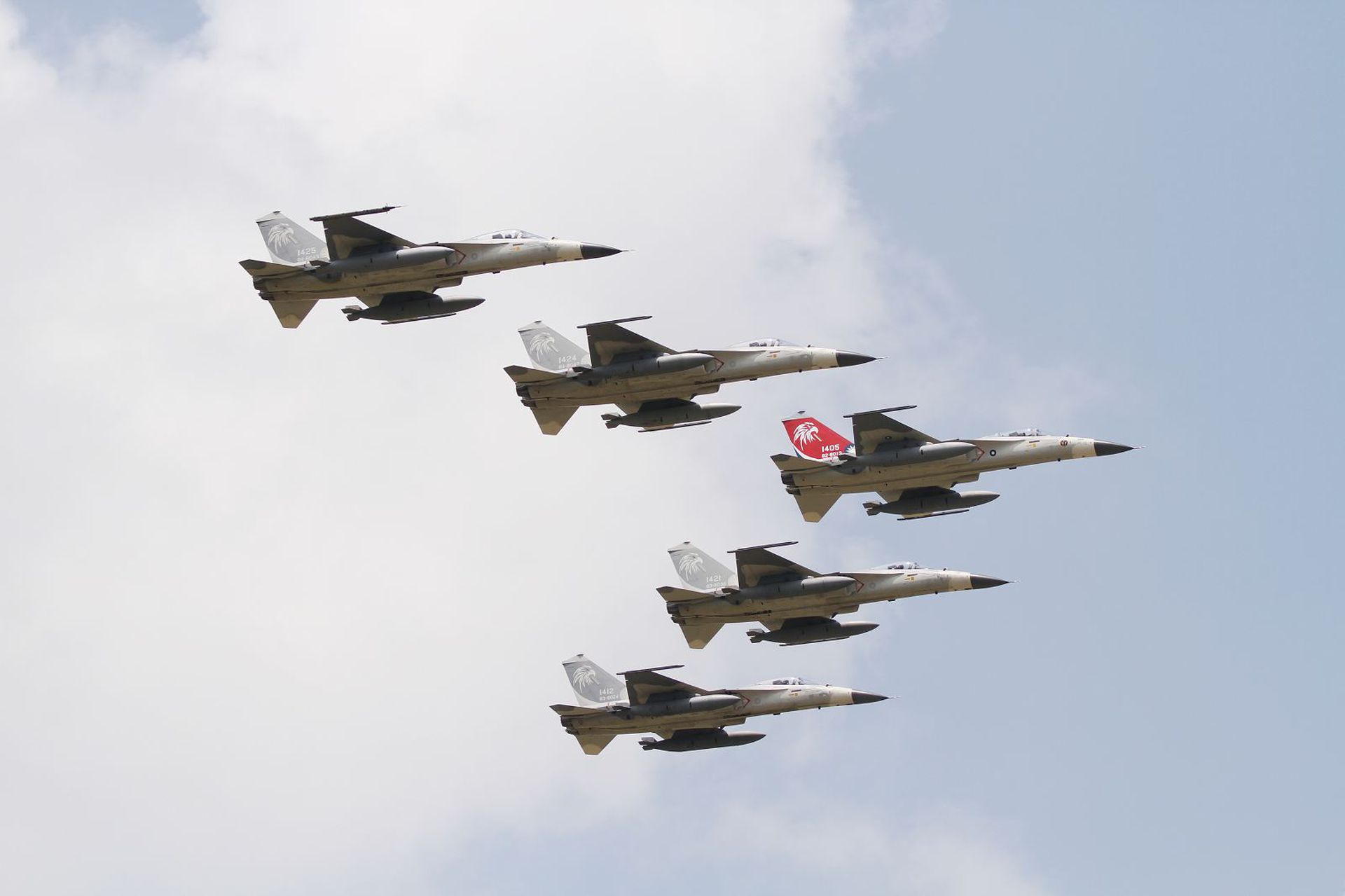 经国号IDF战机为台湾基于F-16的自研自卫机型。（多维记者：杜晋轩/摄）