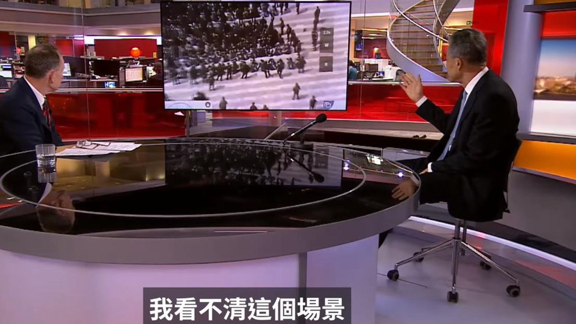 2020年7月21日，刘晓明曾就涉新疆议题与BBC主持人舌战。（Facebook@bbcnewstrad）