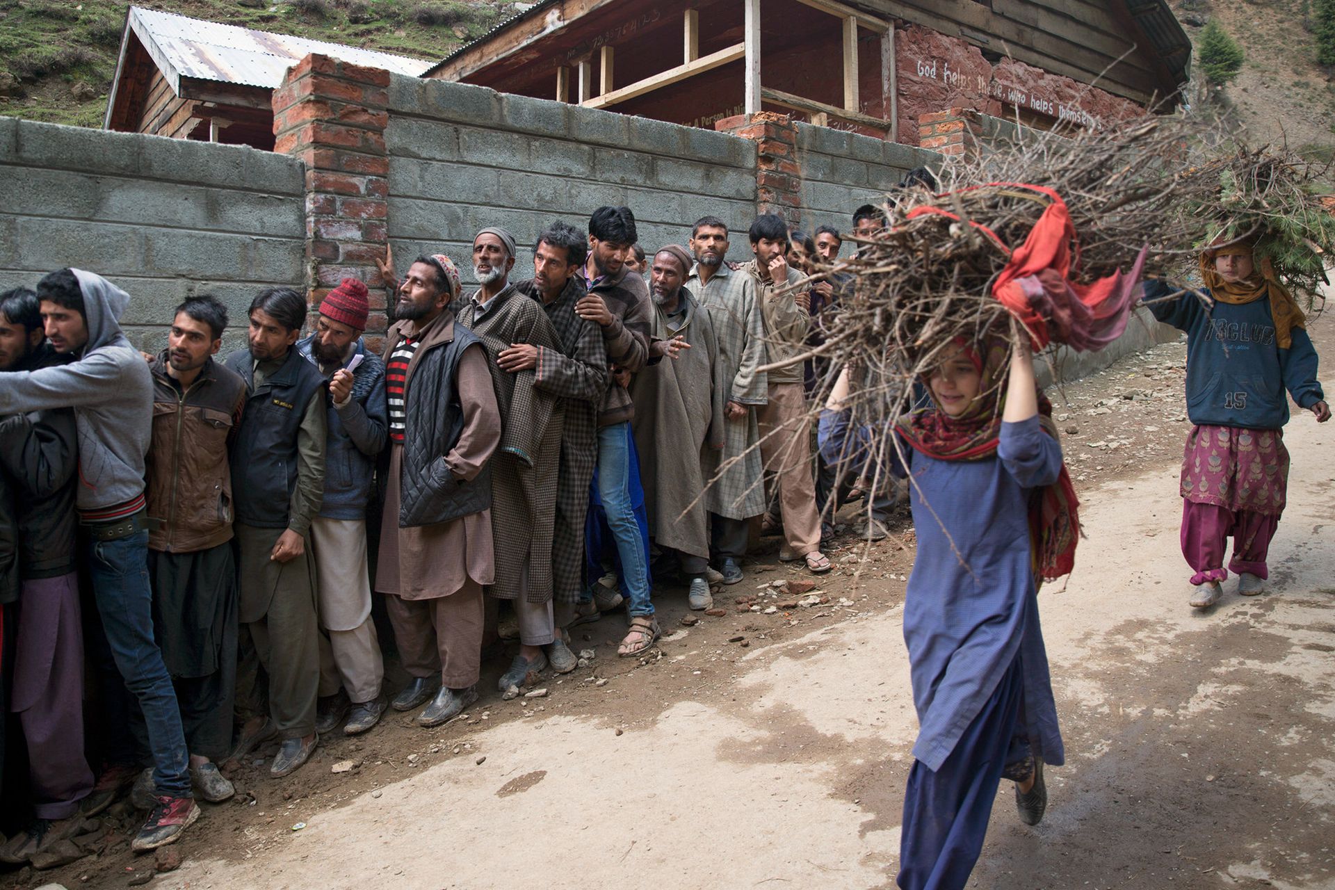 相对于印控克什米尔地区,列城一带相对平稳。(美联社) 相对于印控克什米尔地区,列城一带相对平稳。(美联社)