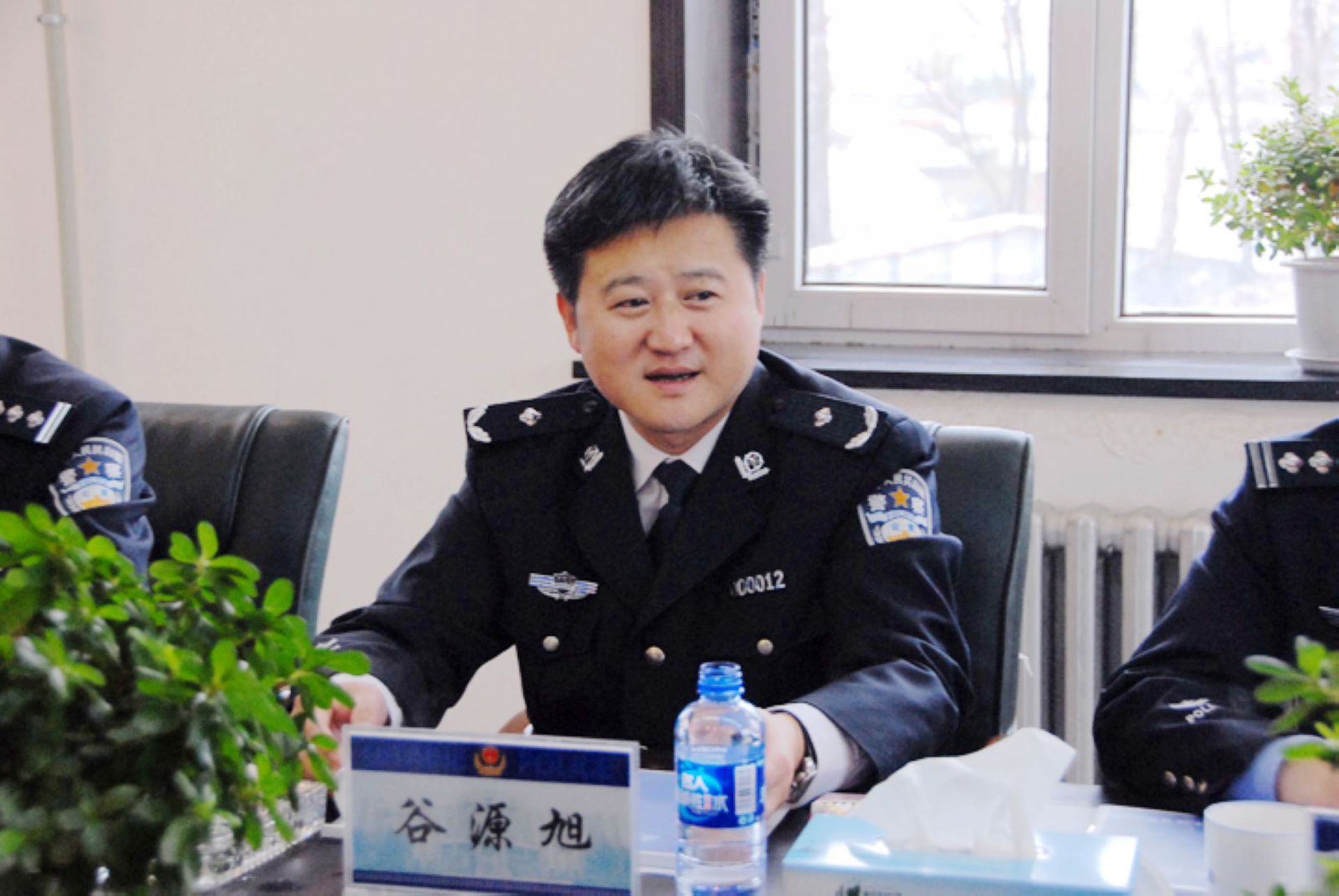 黑龙江公安厅副厅长、令计划妻子谷丽萍的弟弟,谷源旭。(黑龙江公安厅网站)