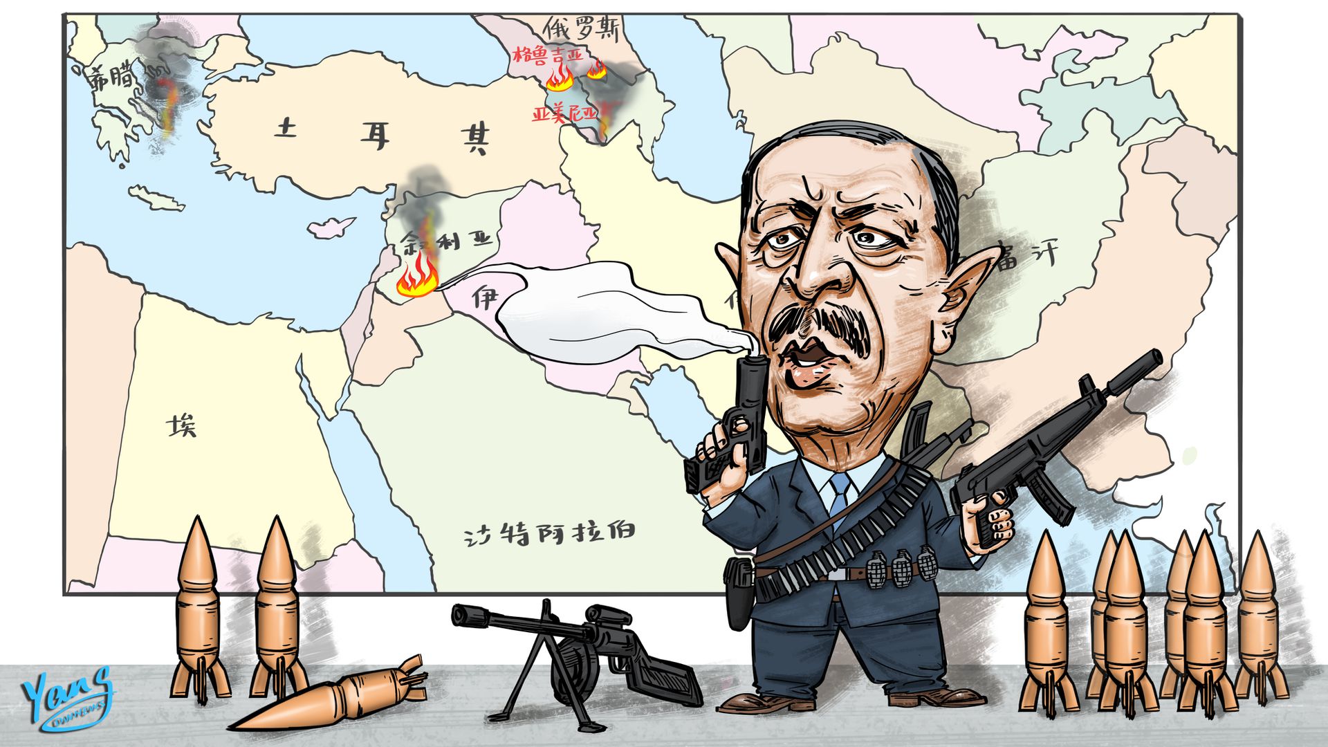 民族主义者埃尔多安对泛突厥思想的认同,导致在新疆问题上与中国政府的矛盾难以调和。 民族主义者埃尔多安对泛突厥思想的认同,导致在新疆问题上与中国政府的矛盾难以调和。