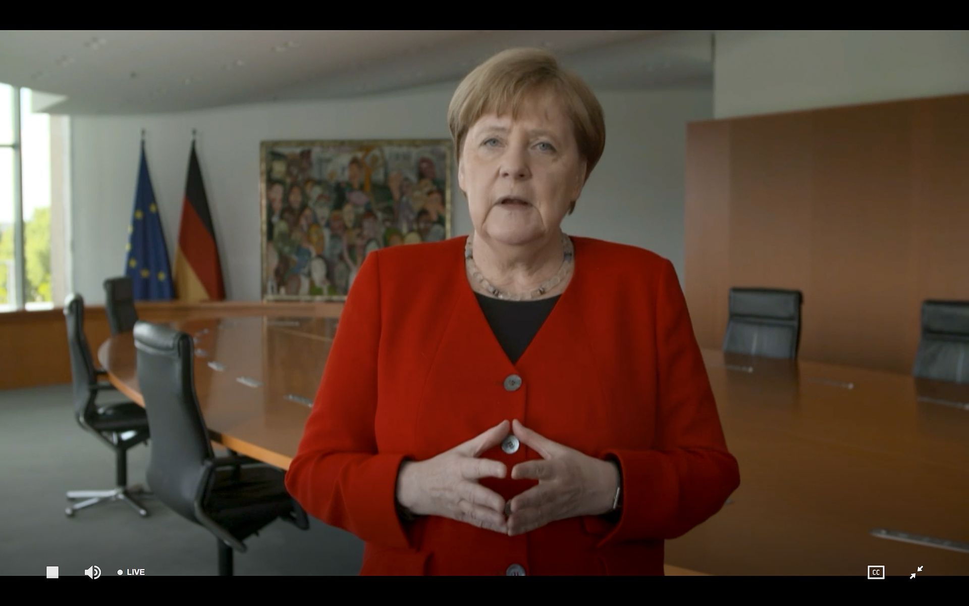 德国总理默克尔(Angela Merkel)说:“我们正在经历全球性的危机,数百万人被感染,社会和经济受到严重影响。几乎没有哪个国家能幸免于这场大流行,没有哪个国家能够独自解决这个问题,我们必须共同努力。”(AFP) 德国总理默克尔(Angela Merkel)说:“我们正在经历全球性的危机,数百万人被感染,社会和经济受到严重影响。几乎没有哪个国家能幸免于这场大流行,没有哪个国家能够独自解决这个问题,我们必须共同努力。”(AFP)