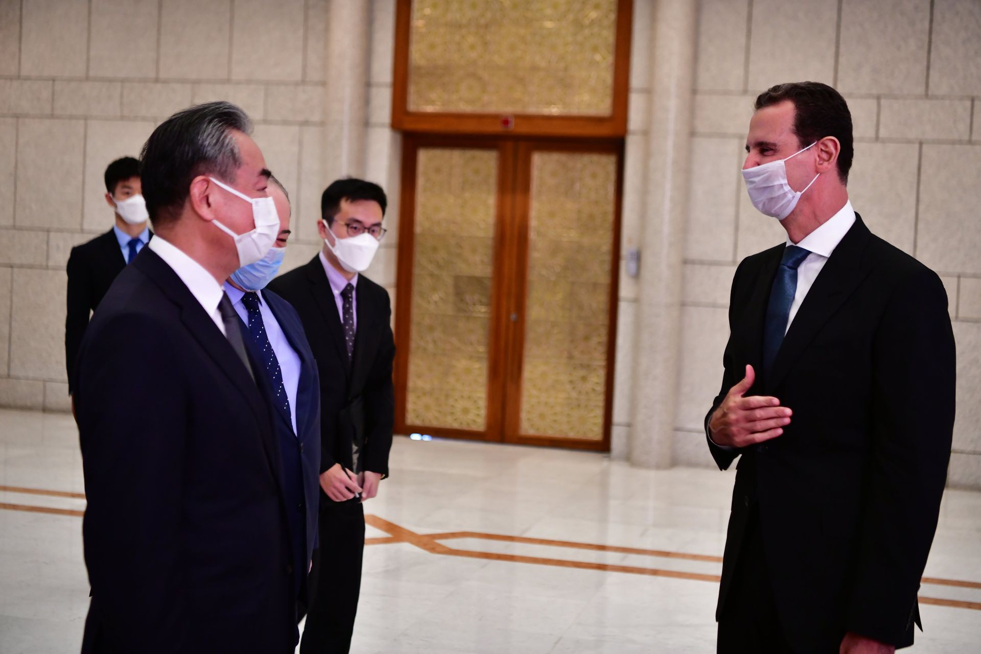 叙利亚总统就职第一个会见王毅北京提出强硬立场 多维新闻 全球