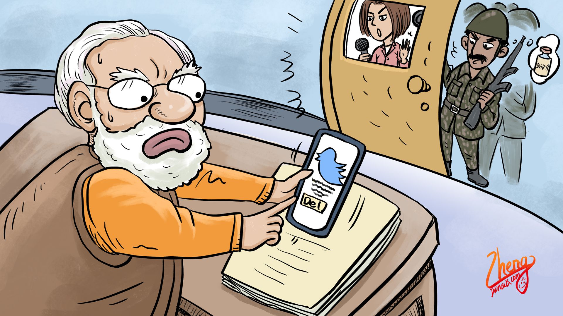 从抖音到推特莫迪对全球资本的大棒正在落下 多维新闻 全球