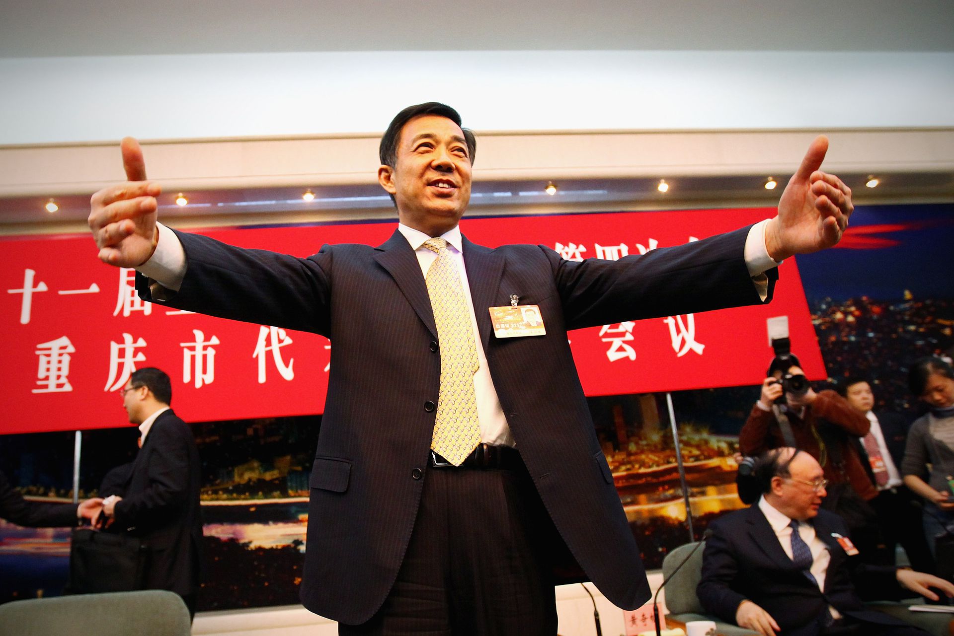 主政重庆后，薄熙来推行一系列新政，被外界视为“重庆模式”。（路透社）