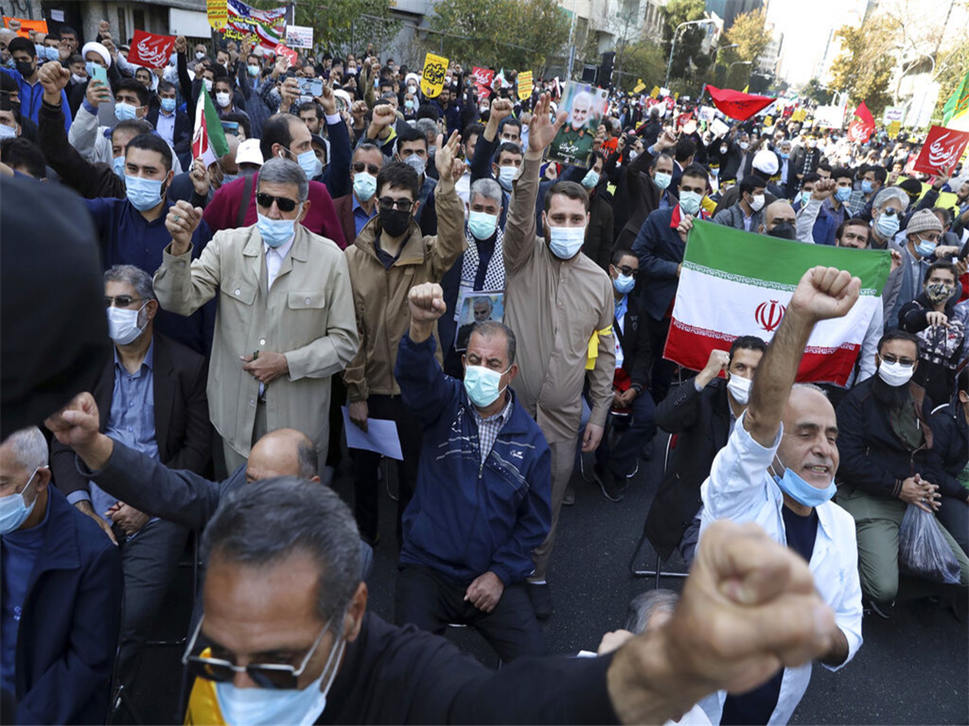 伊朗占领美使馆42周年示威者举行大规模反美集会｜多维新闻｜全球