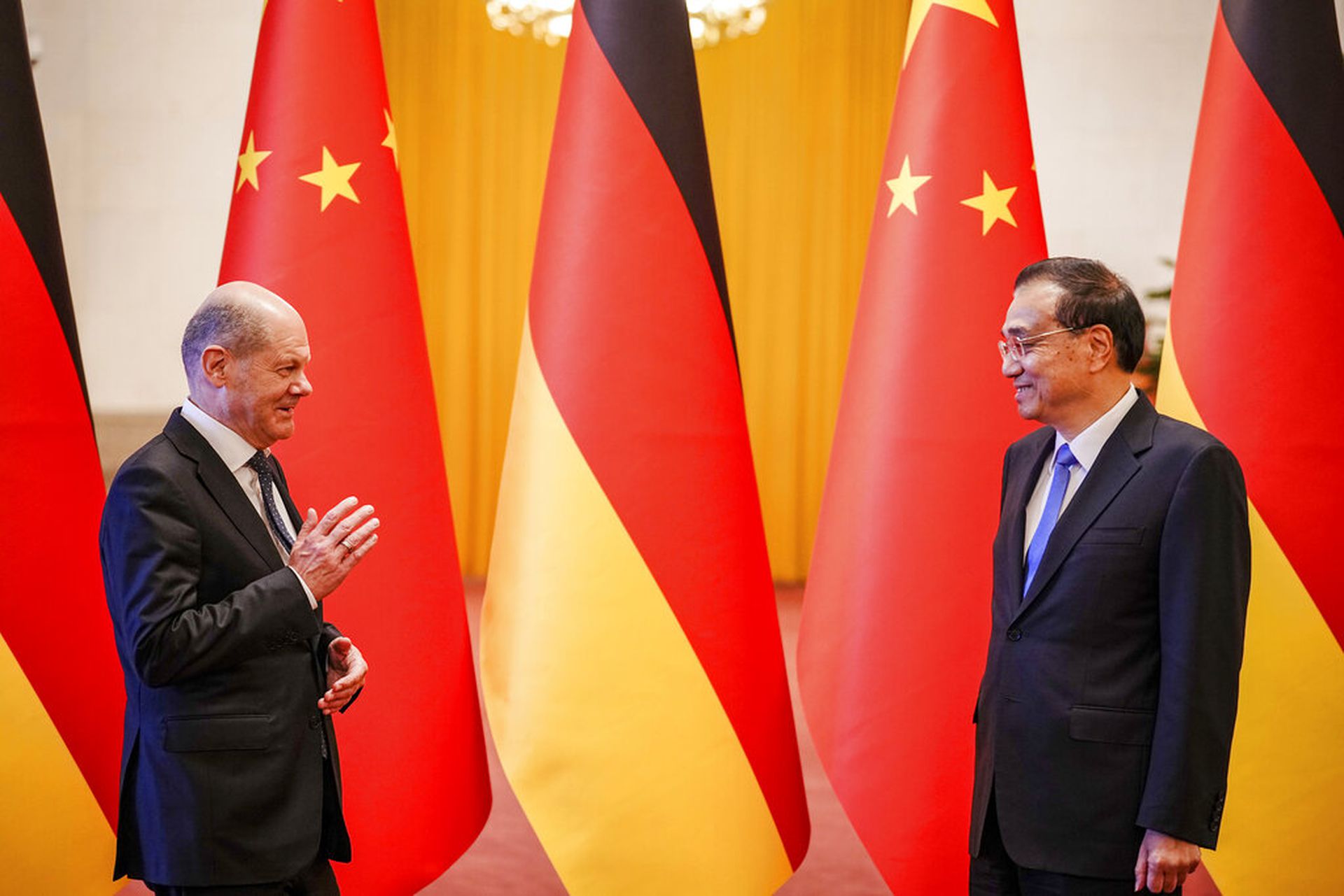 與朔爾茨晤中德代表 李克強:兩國經貿早已深度融合 不可能脫鈎|巨子 ICON