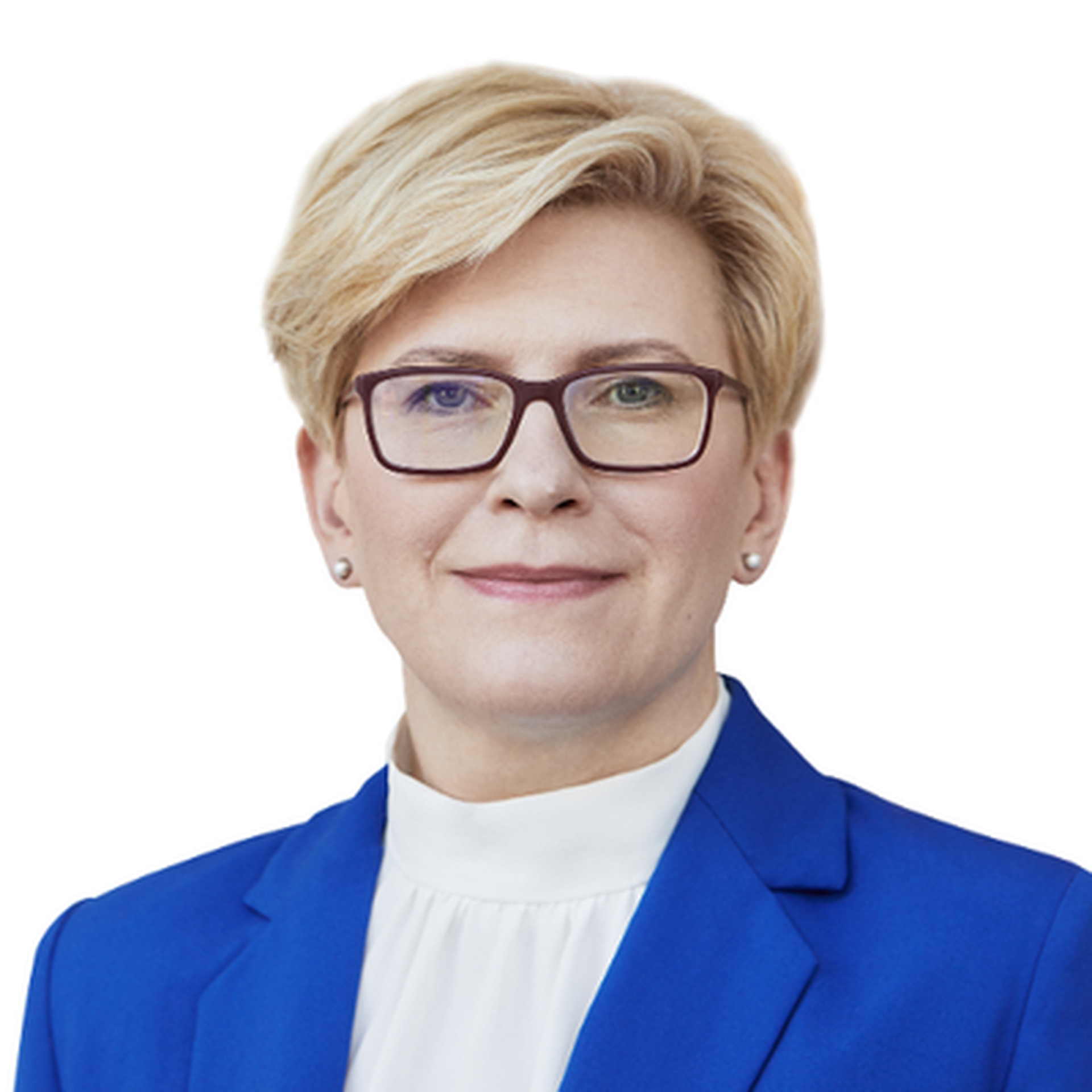 图为立陶宛总理希莫尼特在社交媒体推特发布的相片（Twitter＠IngridaSimonyte）