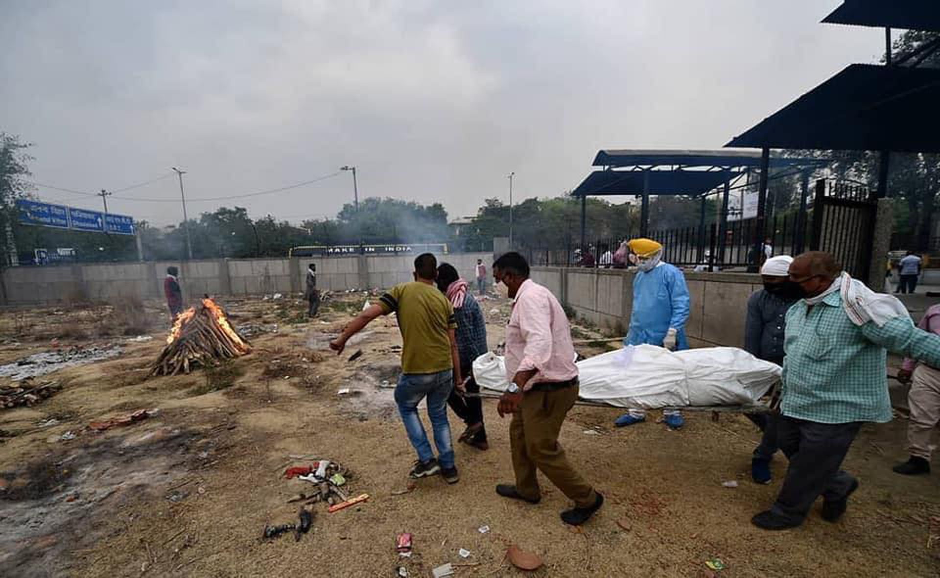 印度医院与火葬场 轮候中的生者与逝者 多维新闻 全球