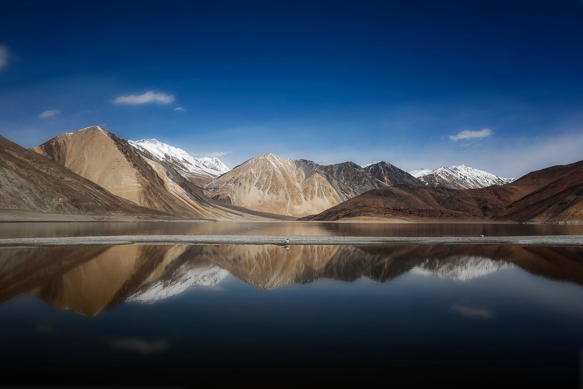 ��ӡ�߾���ͻ��Ϊ����ظ�ԭ����������˸����ĺ����๫����Pangong Tso������ӡ˫�������ں����������š���Getty��