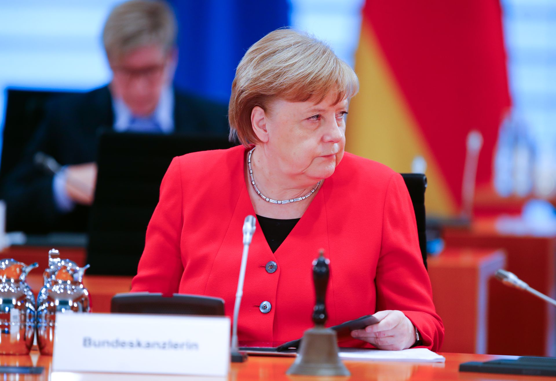 德国总理默克尔即使想加大德国对欧盟他国的财务支援，在国内也预计会面临越来愈大的反对声音。（路透社）