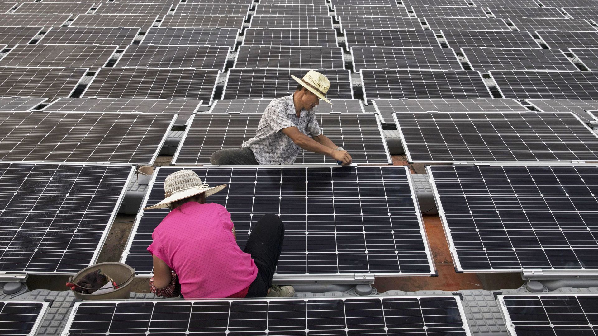 美媒：中國佔綠色能源供應鏈主導地位