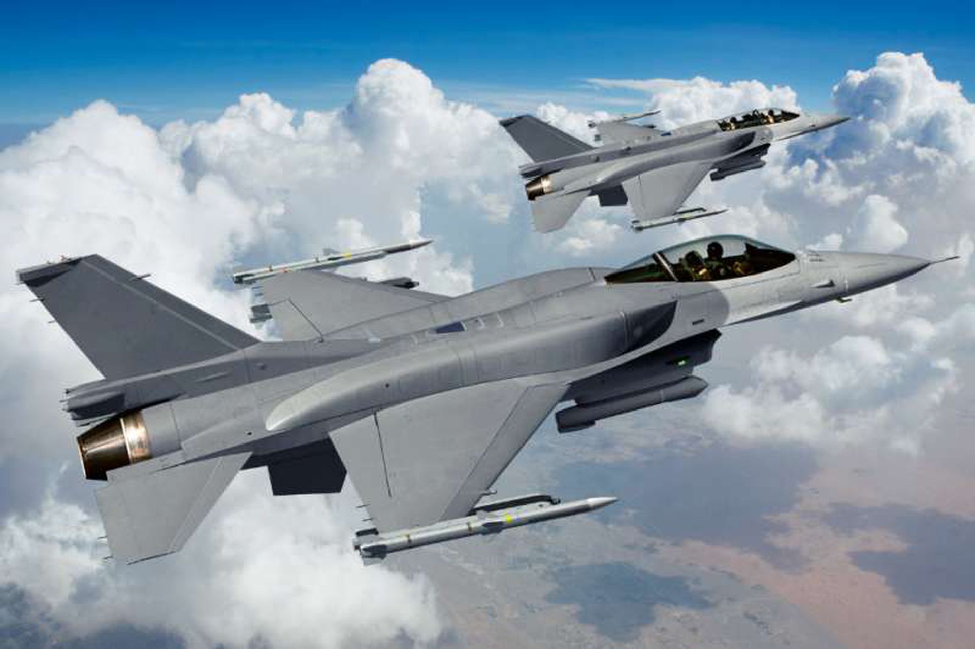 传美F-16V战斗机提前交付台湾台学者：可缓解南方空域压力｜多维新闻｜台湾