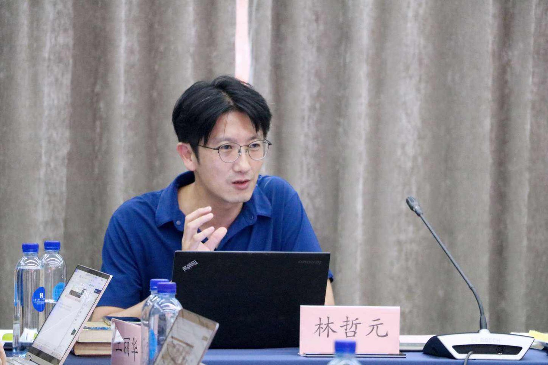 任教于上海华东师范大学的台湾学者林哲元认为，台湾所谓的“维持现状”，其实是想维持已经被台湾自我改变过后的“现状”。（受访者供图）
