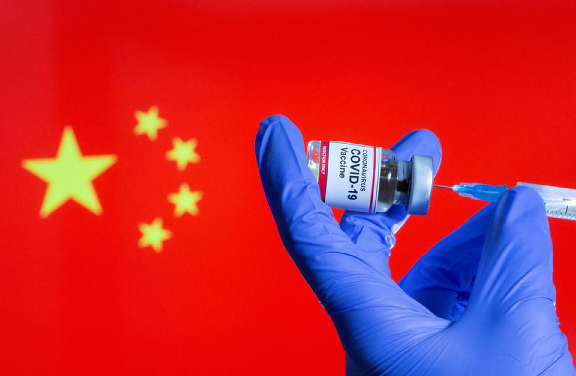 中国大陆疫苗接种人数现已突破九亿人。（Reuters）