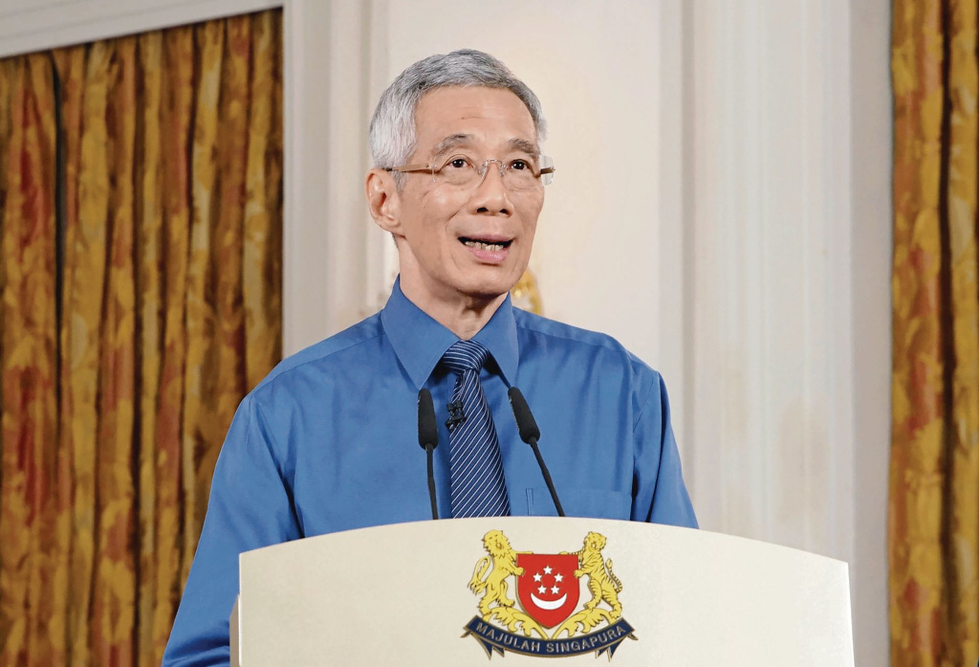 新加坡总理李显龙警告美国别再挑衅地挑战中国,并认为台湾是潜在的冲突爆发点。(AP) 新加坡总理李显龙警告美国别再挑衅地挑战中国,并认为台湾是潜在的冲突爆发点。(AP)