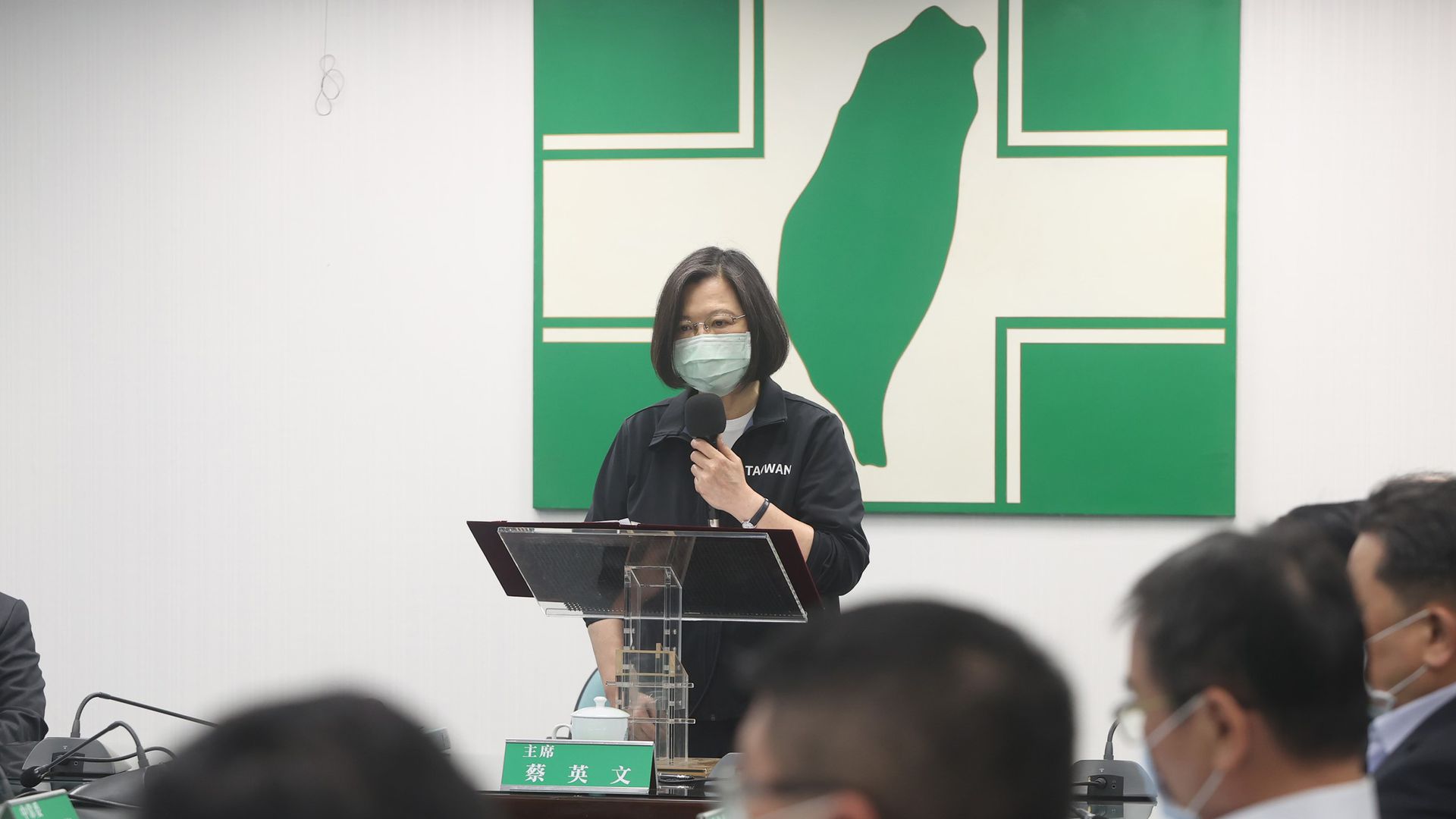 台湾疫情升温蔡英文示警将有 来路不明假讯息 多维新闻 台湾