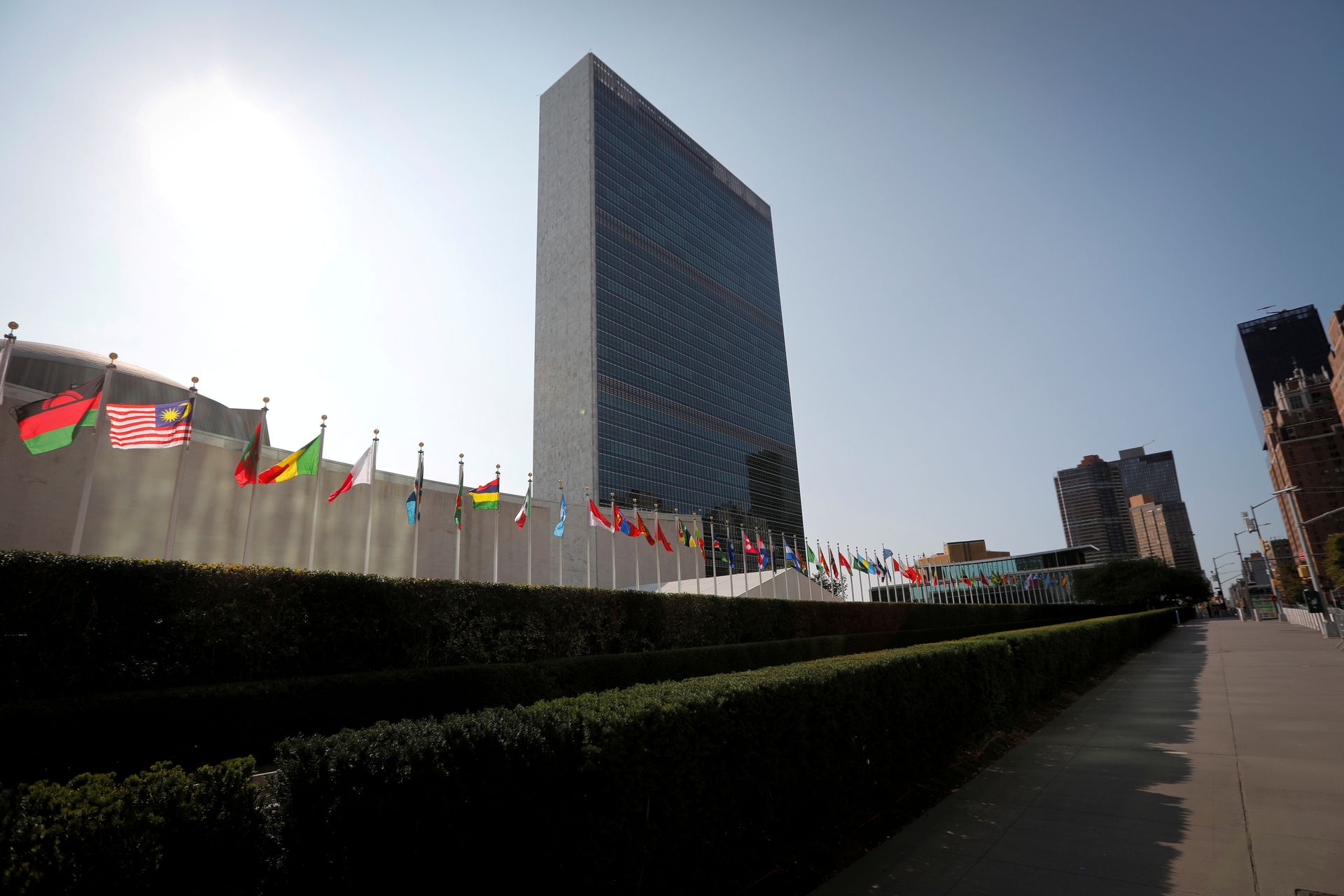 位于纽约的联合国大会总部大厦。（Reuters）