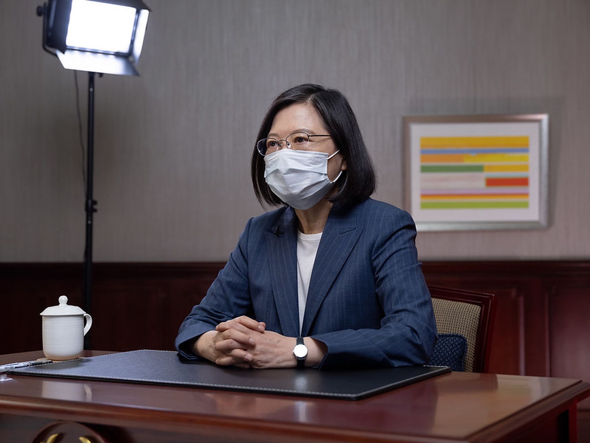 示警疫苗假讯息疯传蔡英文 目的是打击人民对指挥中心的信心 多维新闻 台湾