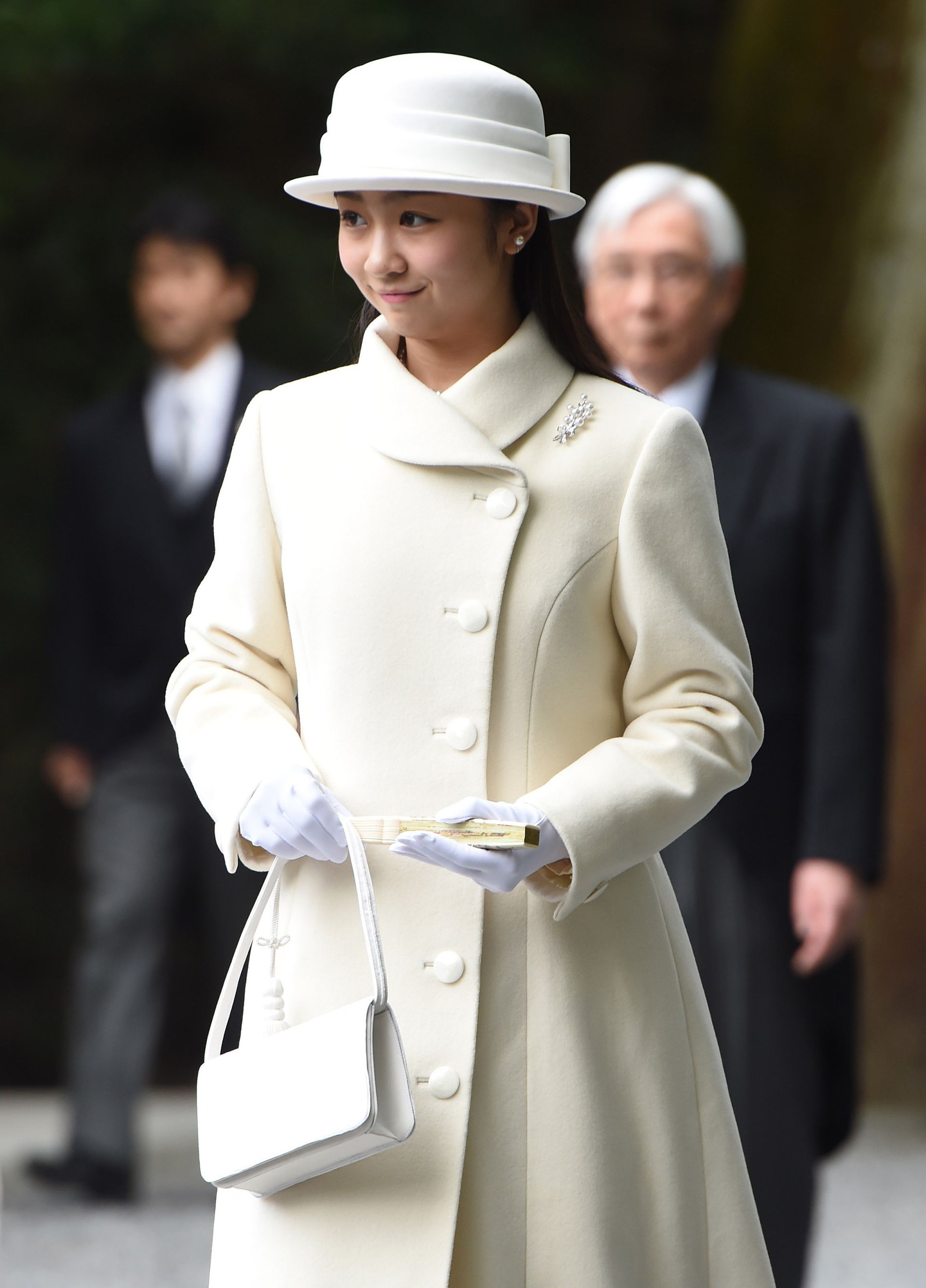 佳子公主因为外形姣好，受传媒追捧，更被称为“皇室第一美”。图为佳子公主2015年3月6日参观伊势神宫。（VCG）